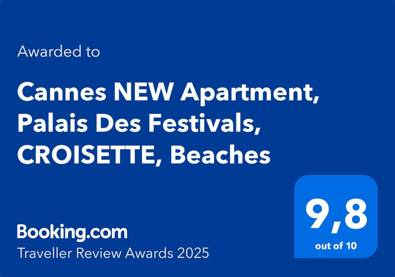 Cannes New Apartment, Palais Des Festivals, Croisette, Beaches Exteriér fotografie